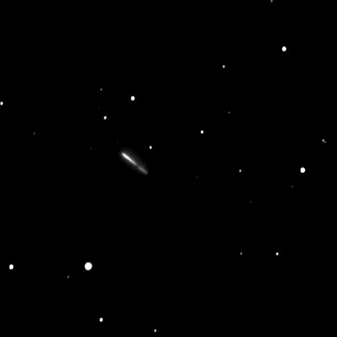 Image of Comet Temple 1 - movement across the sky